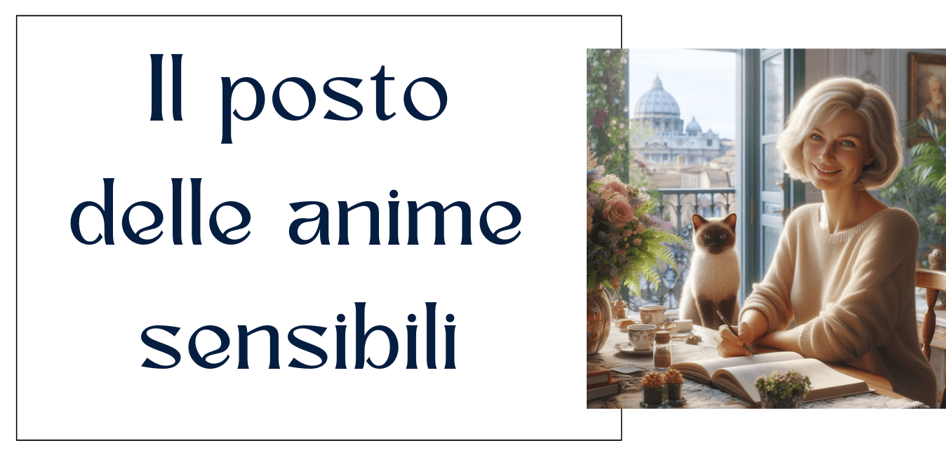 banner del blog Il posto delle anime sensibili